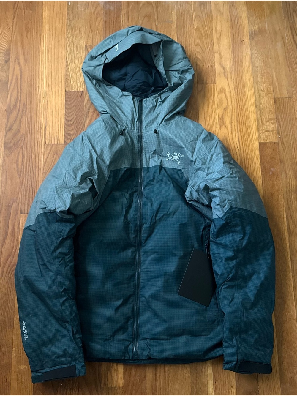 Arcteryx Rush Insulated Jacket Women’s Medium Labyrinth Dark Immersion
